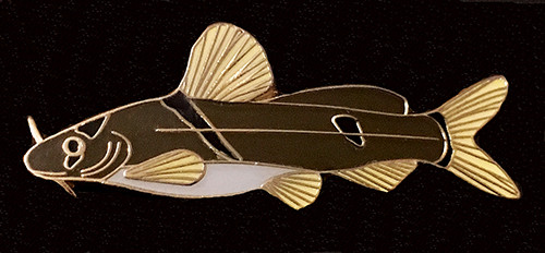 Catfish Brooch - Batasio hovmolleri